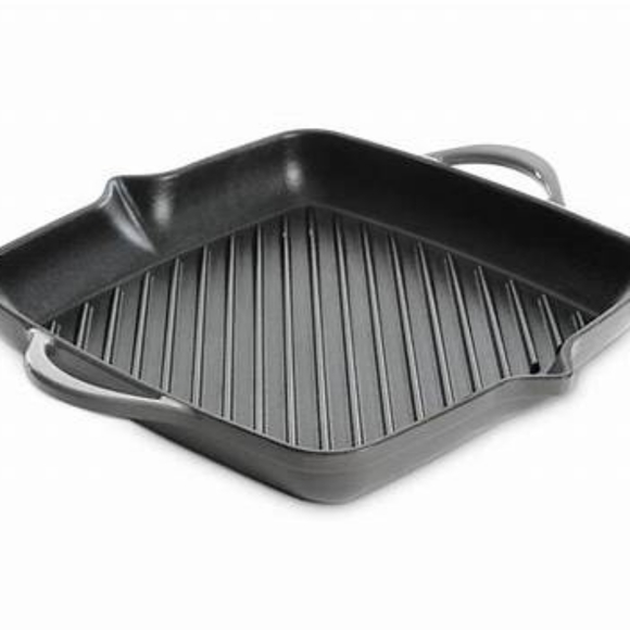 Cravings by Chrissy Teigen Enamel Cast Iron 12" Square Grill Pan - Picture 5 of 12